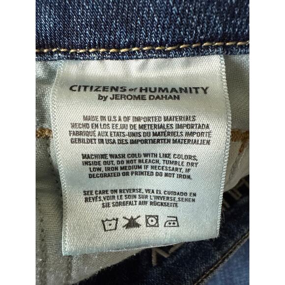 Citizens of Humanity Women’s Racer Skinny Denim Jeans Size 25 - Picture 12 of 14